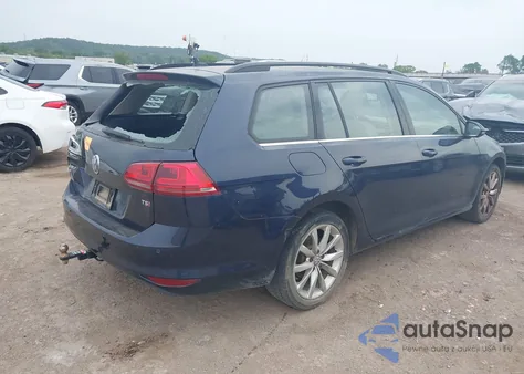 2016 Volkswagen Golf Sportwagen S/Se/Sel/Limited z USA, uszkodzony, nr VIN 3VWC17AU3GM516247